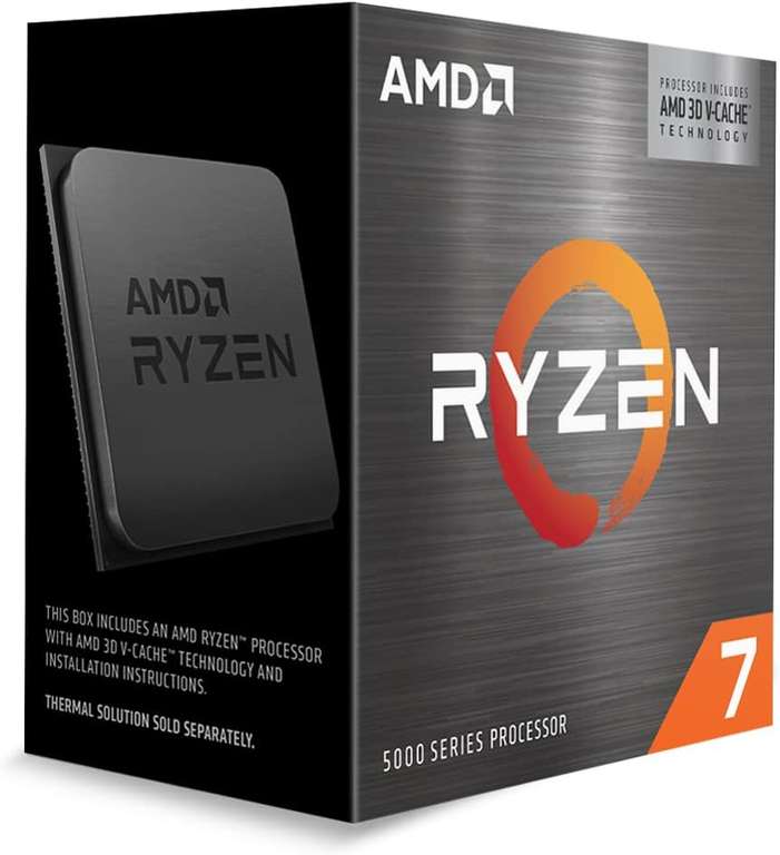 AMD Ryzen 7 5700X3D Eight Core 4.1GHz (Socket AM4) Processor