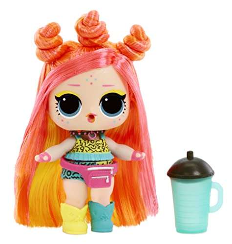 LOL Surprise Hair Hair Hair Tots - 1 Fabulous Doll with Custom Hairstyling & 10 Surprises - £9.99 @ Amazon
