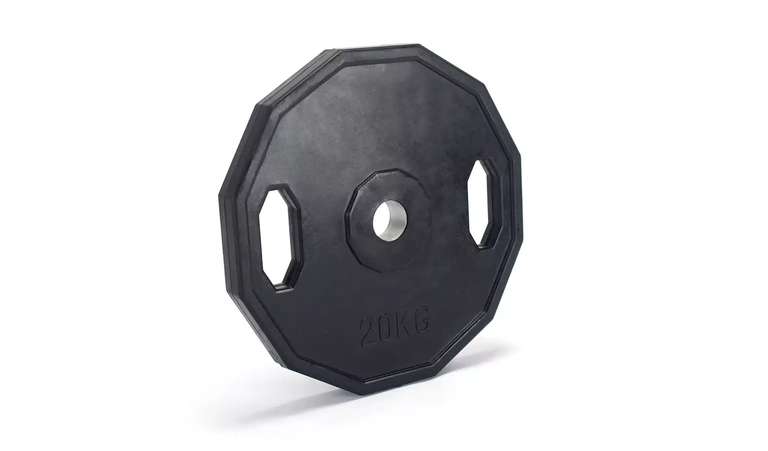 Pro Fitness Olympic Weight Plates e.g. 2x 10kg £35 / 2x 15kg £45 / 2x 25kg £70 - Free Click & Collect @ Argos