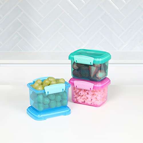 3 x Sistema Lunch Food Storage Containers 400 ml