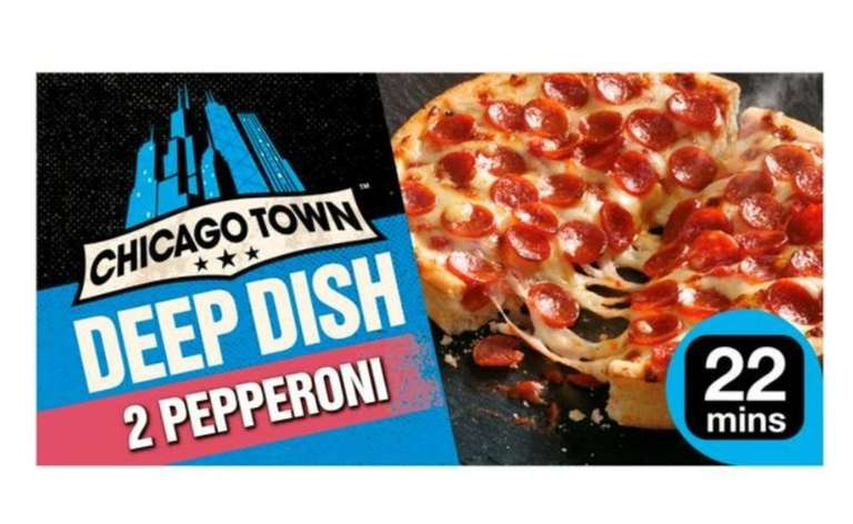 Chicago Town Deep Dish Pepperoni Pizzas x2 (320g) Nectar Price