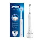 Oral-B Pro 1 Electric Toothbrush with Pressure Sensor - £23 delivered @ Amazon