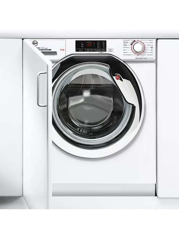 Hoover integrated washing machine 8kg - £199 @ John Lewis & Partners Horsham