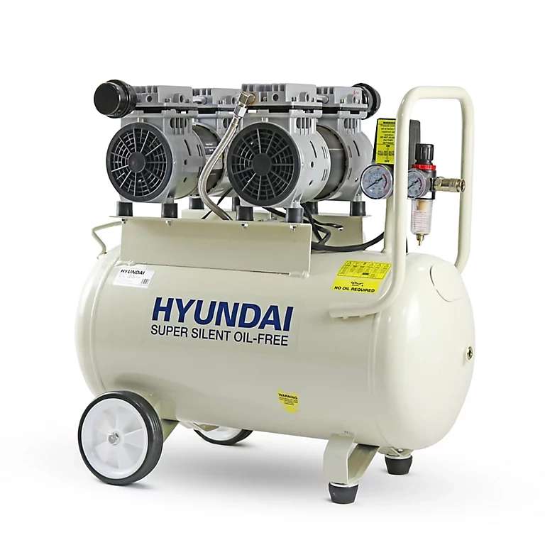 Hyundai Silent 230V 50L Corded Compressor HY27550 £275 at B&Q
