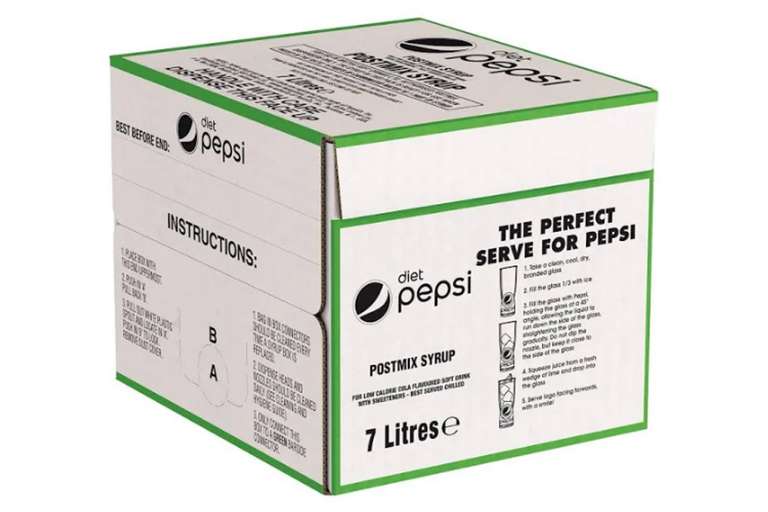 Postmix Diet Pepsi Syrup (Best Before Date: 31/01/2023 ) £25.99 delivered @ Best Before It’s Gone