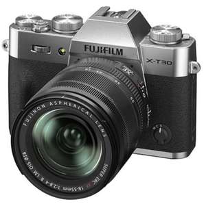 Fujifilm X-T30 Mark II Compact System Camera Silver with XF 18-55mm OIS - £929.20 @ John Lewis
