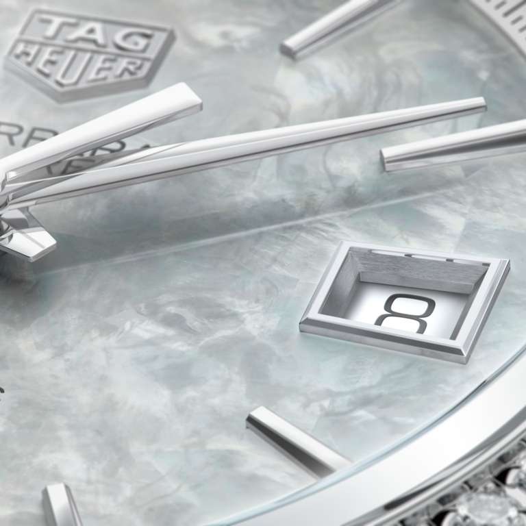 TAG Heuer Carrera Diamond Stainless Steel Watch £2550 with code @ Ernest Jones