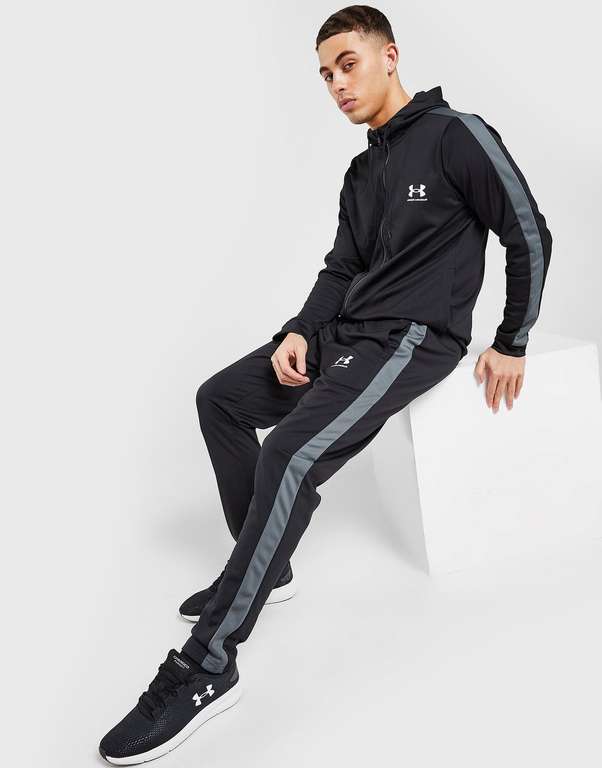 Under Armour Poly Hooded Tracksuit - Medium Only - £20 free Click ...