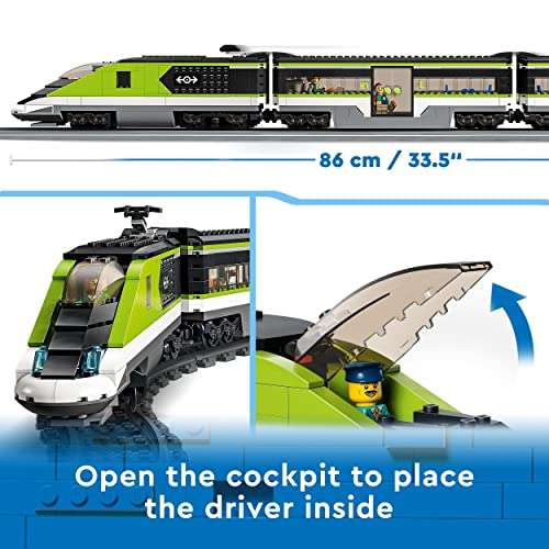 LEGO 60337 City Express Passenger Train Set - £84.99 @ Amazon