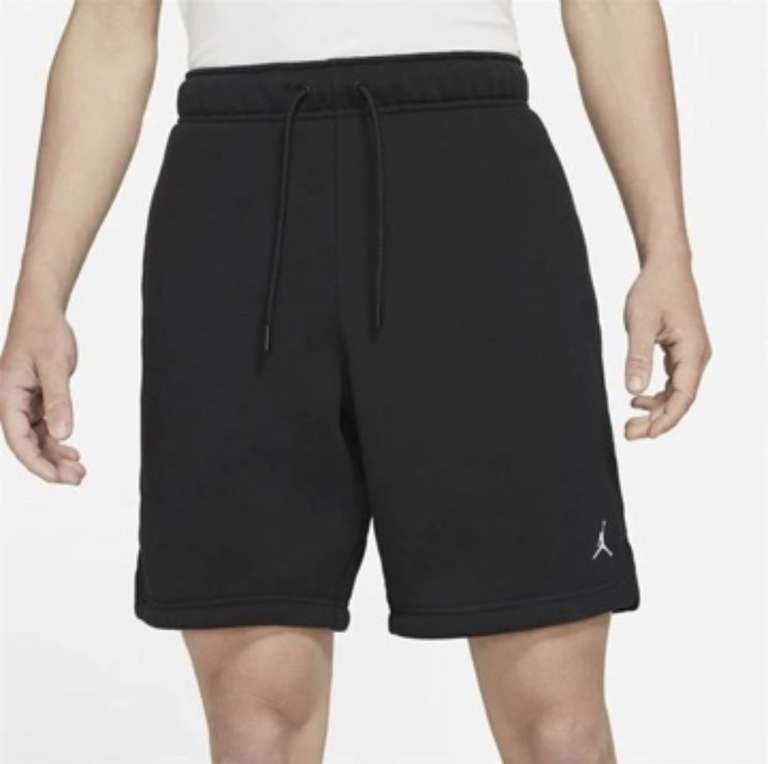 Air Jordan Mens Fleece Shorts in Black & Grey £19 + £4.99 delivery @ Sports Direct