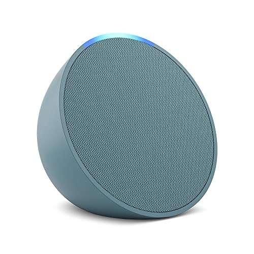 Amazon Echo Pop in Midnight Teal or Charcoal