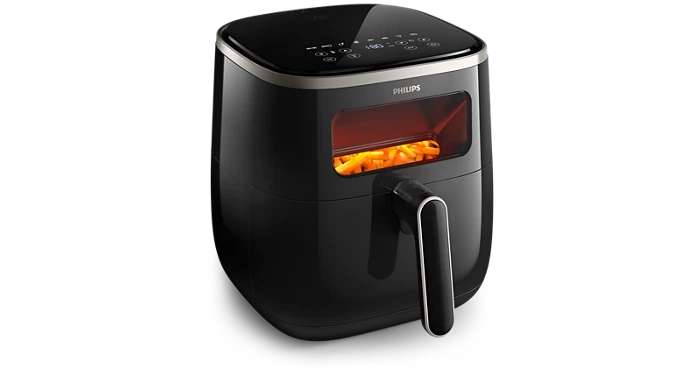 Philips 3000 Series Digital Window XL Airfryer - Black