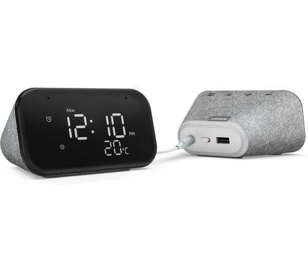 Lenovo Smart Clock Essential with Google Assistant + Up to 3 months Apple Services (New/returning) = £18.99 (free collection) @ Currys