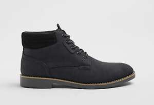 River Island Mens Chukka Boots in Black or Brown Sizes 7 / 9 / 12 £17 + free delivery @ River Island Outlet / Ebay