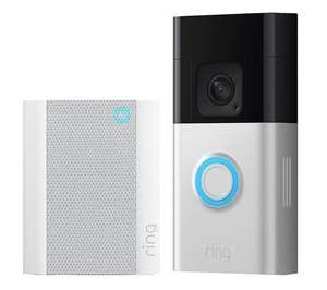 RING Battery Video Doorbell Plus & Chime (2nd Gen) Bundle - Free Collection