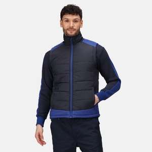 Men's Contrast Insulated Body Warmer | Navy New Royal Blue for £16.45 + free collection @ Regatta