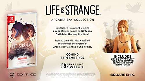 Life Is Strange: Arcadia Bay Collection (Switch) - £20.99 @ Amazon (£15.99 with Amazon voucher)
