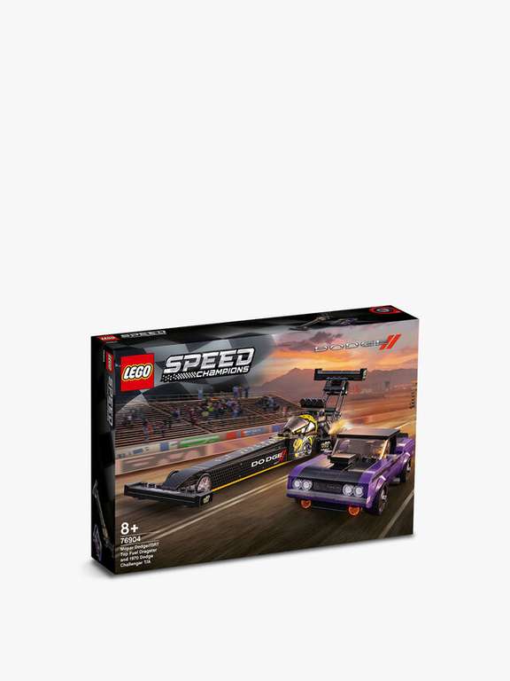 LEGO Speed Champions Dragster Muscle Cars Toy 76904