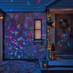 3 Piece LED Disco Projector Outdoor Christmas Light - Free C&C Only