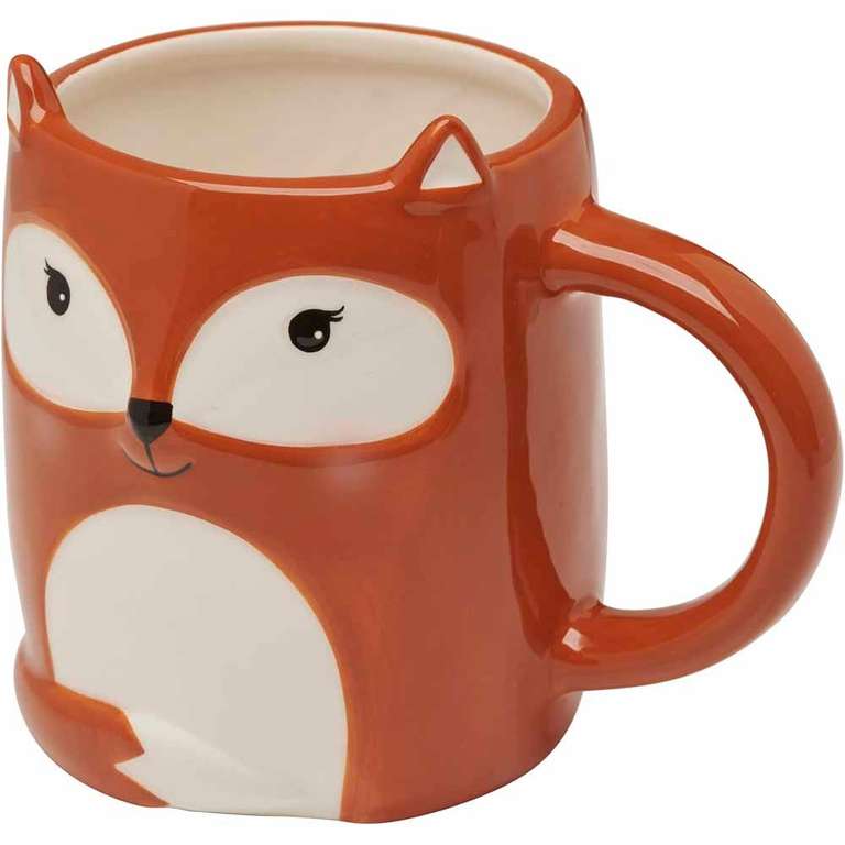 Wilko Fox 3D Mug - £2 + free Click and Collect (Selected Stores) @ Wilko