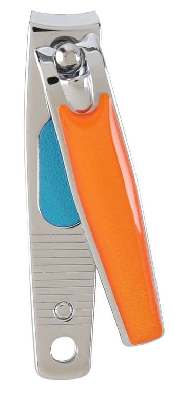 ColourBurst Nail Clippers – Heavy Duty Suitable for Finger Nails. Ideal Stocking Filler Men or Women. (Assortment: Colour May Vary
