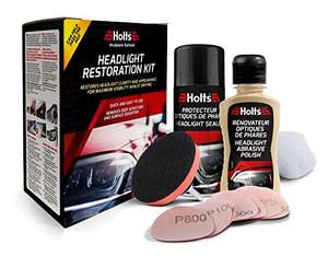 Holts Headlight Restoration Kit, Award Winning Headlamp Restoration Kit, Professional Quality Car Headlight Cleaner To Restore Clarity