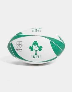 Gilbert Ireland Supporter Rugby Ball £5.46 using code (Via App) - Free Click and Collect @ JD Sports