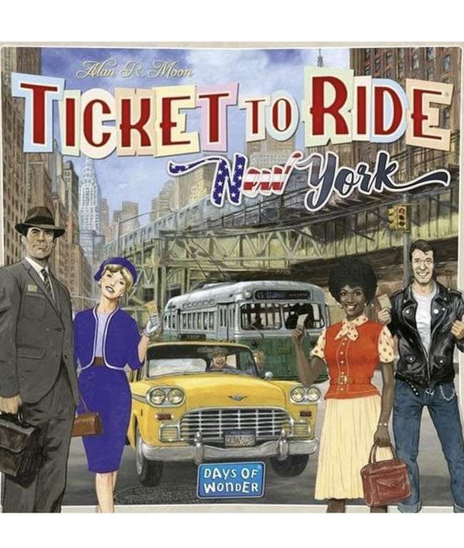 Ticket To Ride: New York Board Game £11.99 delivered with code - UK Mainland @ Bargainmax