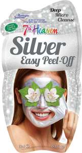 7th Heaven Silver Easy Peel Off Face Mask 10ml: 50p + Free Click & Collect @ Wilko