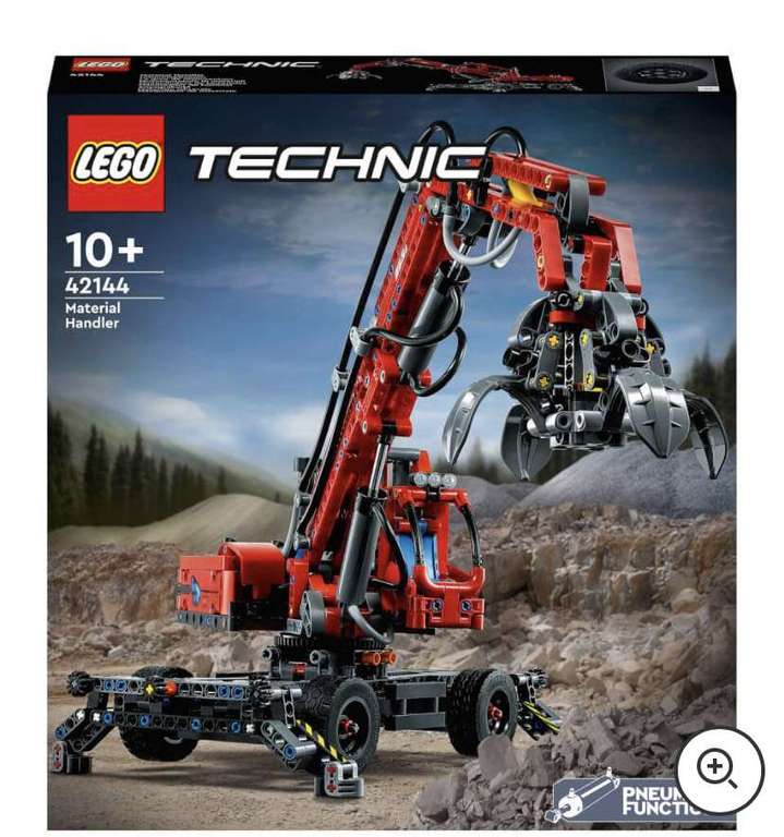 LEGO Technic Material Handler Construction Vehicle Set 42144 £78.75 (Click & Collect) @ Argos