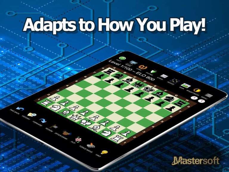 Chess Pro by Mastersoft (for iPhone, iPad and Mac) - 0.99p @ IOS App Store