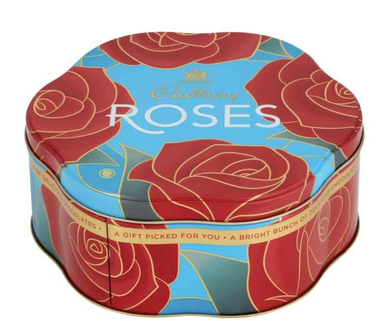 Cadbury Roses Tin - Limited Edition 432g - £1.75 @ Ocado