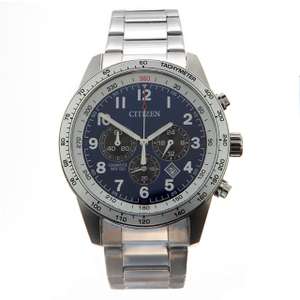 Citizen Men's Watch Blue Dial Chronograph Quartz Watch AN8160-52L - £74.40 With Code @ Hogies Online