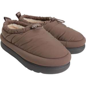 UGG Womens Maxi Clogs Shoes Walnut Brown