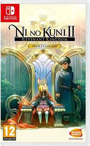 Ni No Kuni II: Revenant Kingdom Prince's Edition (Nintendo Switch) - PEGI 12 - £14.95 - sold by Amazon @ Amazon