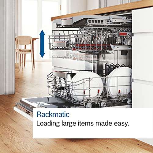 Bosch SMS6EDW02G Dishwasher, HomeConnect, 60 cm, White, Serie 6, Freestanding [Energy Class C] £649 at Amazon