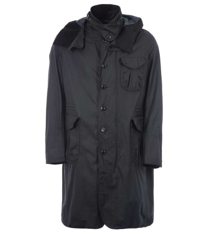 BARBOUR GOLD STANDARD Drought Wax Jacket - Black 1/2 price. S/M/L £274.50 @ Woodhouse Clothing