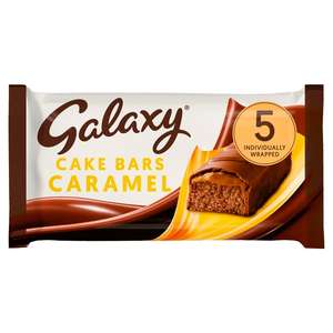 Galaxy caramel cake bars 49p - FarmFoods Ilford