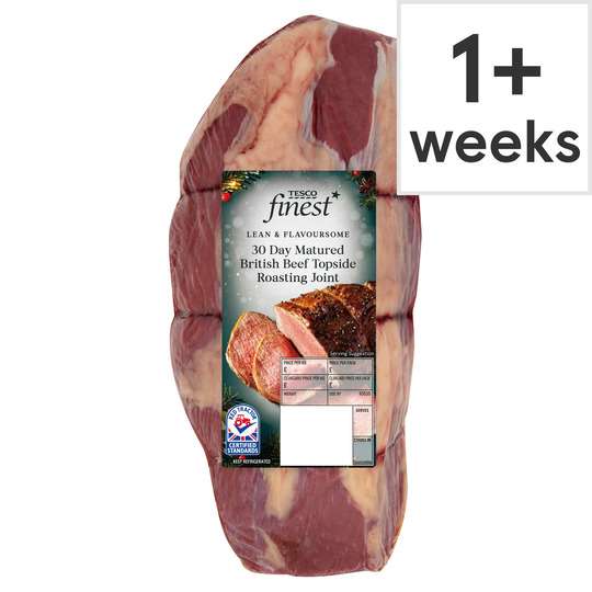Tesco Finest Beef Roasting Joint £7.50/Kg - £10.50 - Clubcard Price @ Tesco