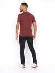 Men's 100% Cotton Crosshatch Fellawear Lounge Tees 5 Pack T-Shirts with code