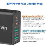 2 Pack 40W Multi USB and C Charger Plug - Makvin FBA