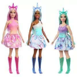 Barbie Unicorn Fantasy Doll Assortment + free click & collect