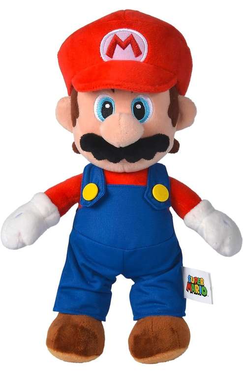 Super Mario's Luigi Plush soft Toy large 30 cm version. Yoshi also available