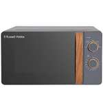 Russell Hobbs RHMM713G 17 L 700 W Scandi Compact Grey Manual Microwave