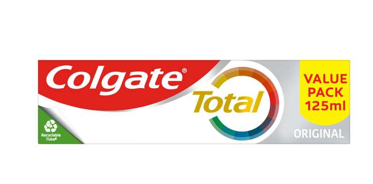 Colgate Toothpaste Total 125ml 50p @ Sainsbury's Tottenham Court Road