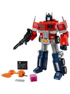 LEGO Icons Optimus Prime Transformers Set 10302 - £112 or £89.60 with Asda Colleague Discount - Free Click & Collect - Discount At Checkout