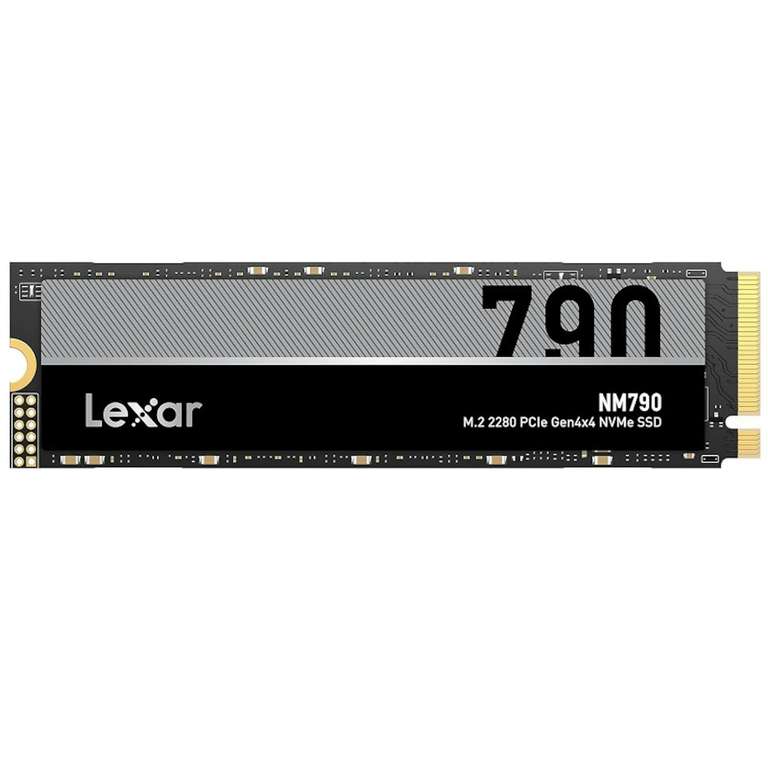 Lexar NM790 1TB NVMe PCIe 4.0 M.2 Solid State Drive - Read 7400 MB/s, Write 6500MB/s,