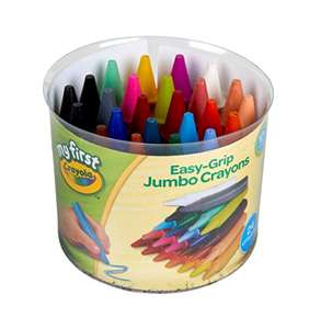 Crayola MyFirst Jumbo Crayons - Assorted Colours (Pack of 24) - £3.37 @ Amazon