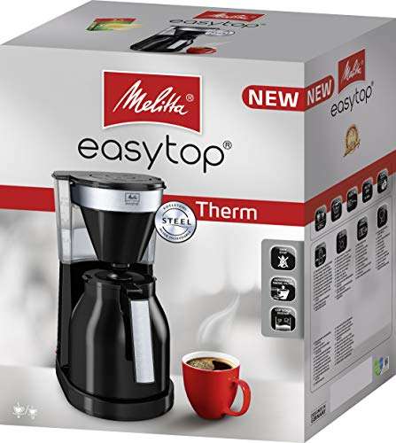 Melitta Filter Coffee Machine with Insulated Jug, Easy Top Therm II Model - £4.09 with voucher @ Amazon