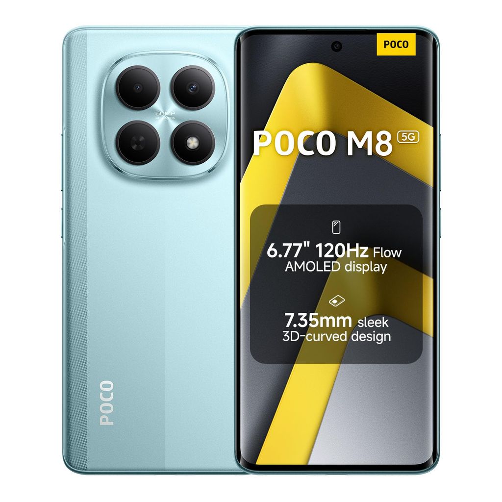 Xiaomi Poco M8 256GB 8GB 5G Smartphone / 512GB £199 ALL Colours